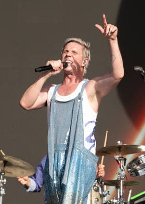 Jake Shears on stage as the Scissor Sisters performs during BST Hyde Park at Hyde Park in London, England. UK. Sunday 5th July 2026. Copyright: xJamesxWarrenx SCISSOR SISTERS AND MELANIE C - BST HYDE PARK17