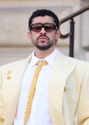 Bad Bunny Arrives at the Schiaparelli Fall Winter 2026–2027 Haute Couture Collection Fashion Show During Paris Fashion Week on July 6, 2026 Denis Guignebourg Bestimage Celebrities at the Schiaparelli Fall Winter 2026–2027 Haute Couture Collection fashion show, during Paris Fashion Week on July 6, 2026, Paris, France  Copyright: xDenisxGuignebourgx xBestimagexDenisxGuignebourgx xBestimagex