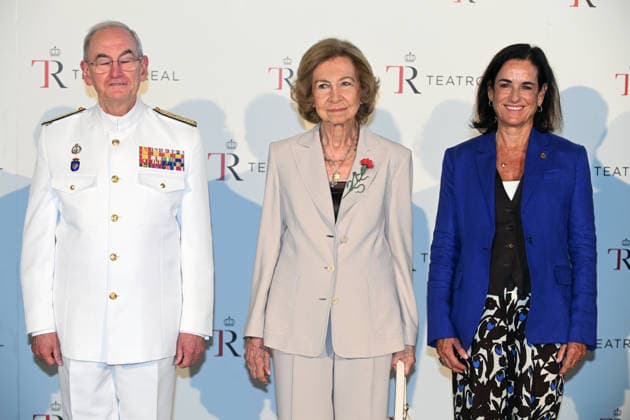 Queen Sofía Attends Conference on the Crucial Contributions to the American Revolution Queen Sofía at the Conference on the Crucial Contributions to the American Revolution by the Historical Figures Bernardo de Gálvez and Francisco de Saavedra, at the Teatro Real, on July 6, 2026, in Madrid, Spain. CELEBRITIES AMERICAN REVOLUTION CONFERENCE José Madrid Madrid Spain  Copyright: xJosÃ xOlivax 7648884