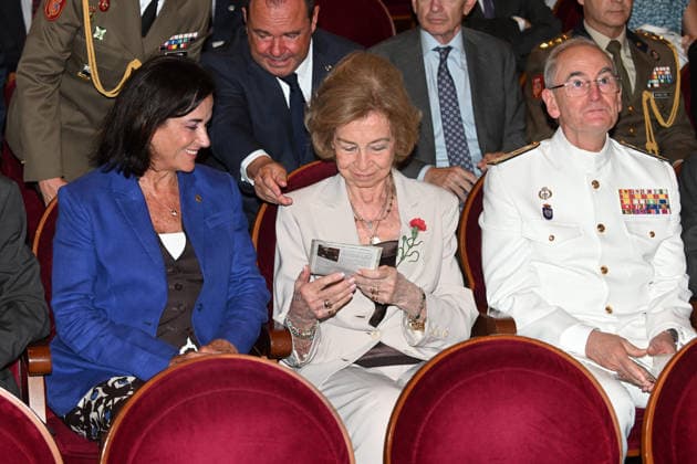 Queen Sofía Attends Conference on the Crucial Contributions to the American Revolution Queen Sofía at the Conference on the Crucial Contributions to the American Revolution by the Historical Figures Bernardo de Gálvez and Francisco de Saavedra, at the Teatro Real, on July 6, 2026, in Madrid, Spain. CELEBRITIES AMERICAN REVOLUTION CONFERENCE José Madrid Madrid Spain  Copyright: xJosÃ xOlivax 7648891