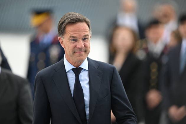 Ahead of 36th NATO Summit in Ankara ANKARA, TURKIYE - JULY 06: NATO Secretary General Mark Rutte arrives at Ankara Airport ahead of the 36th NATO Heads of State and Government Summit in Ankara, Turkiye, on July 06, 2026. Muhammed Abdullah Kurtar Anadolu Ankara Turkey. Editorial use only. Please get in touch for any other usage.  Copyright: x2026xAnadoluxMuhammedxAbdullahxKurtarx