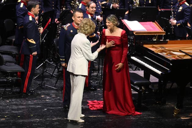 Queen Sofía Attends Conference on the Crucial Contributions to the American Revolution Queen Sofía at the Conference on the Crucial Contributions to the American Revolution by the Historical Figures Bernardo de Gálvez and Francisco de Saavedra, at the Teatro Real, on July 6, 2026, in Madrid, Spain. CELEBRITIES AMERICAN REVOLUTION CONFERENCE José Madrid Madrid Spain  Copyright: xJosÃ xOlivax 7649435