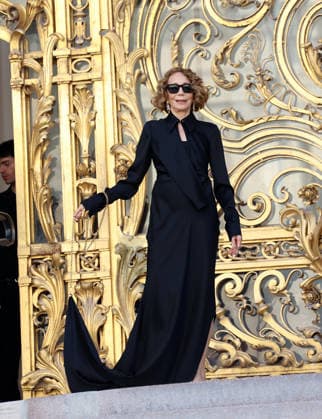 Schiaparelli - Outside Arrivals Marisa Berenson during Day One of Paris Fashion Week - Haute Couture Spring Summer 2026 2027 on July 06, 2026 in Paris, France.  Copyright: xDidierxFereyx
