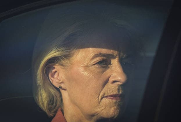 Ahead of 36th NATO Summit in Ankara ANKARA, TURKIYE - JULY 6: European Commission President Ursula von der Leyen arrives at Esenboga Airport ahead of the 36th NATO Heads of State and Government Summit in Ankara, Turkiye, on July 6, 2026.? Metin Aktas Anadolu Ankara Turkey. Editorial use only. Please get in touch for any other usage.  Copyright: x2026xAnadoluxMetinxAktasx