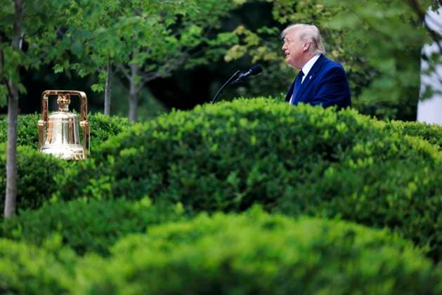 US President Donald J. Trump delivers remarks on the Trump Accounts US President Donald J. Trump delivers remarks on Trump Accounts at a Rose Garden Club luncheon at the White House in Washington, DC, USA, 06 July 2026. Trump Accounts grant eligible US children born between 2026 and 2028 $1000.00 to fund starter IRAs. WASHINGTON DISTRICT OF COLUMBIA United States  Copyright: xPool ABACAx