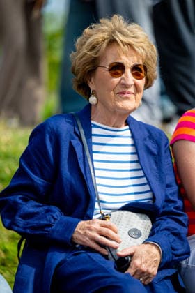 06-07-2026 Enkhuizen Princess Margriet visited the Zuiderzeevaart sailing camp of the Foundation for Children s Oncological Holiday Camps (SKOV) in Enkhuizen. Â  Copyright: xPPEx