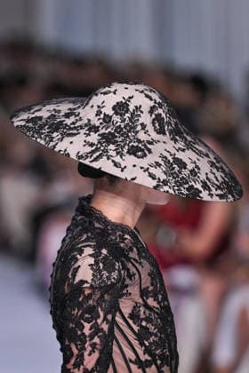 PFW - Tamara Ralph Runway in Paris FA A model walks the runway the Autumn-Winter 2027 2028 couture collection by Tamara Ralph during the Paris Fashion Week, on July 6, 2026. Photo by Firas Abdullah ABACAPRESS.COM Paris Ile-de-France France  Copyright: xAbdullahxFiras ABACAx