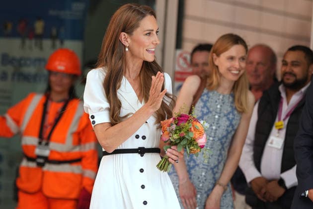 The Princess of Wales visits Evelina London Childrens Hospital Britain s Kate, The Princess of Wales, waves as she leaves after her visit to Evelina London Children s Hospital in London, Monday, July 6, 2026.(AP Photo Alastair Grant, Pool)The Princess of Wales visits Evelina London Childrens Hospital, London, UK, on the 6th July 2026. Picture by Alastair Grant WPA-PoolThe Princess of Wales visits Evelina London Childrens Hospital, London, UK, on the 6th July 2026. Picture by Alastair Grant WPA-Pool London Evelina London Childrens Hospital London United Kingdom  WHA-0830