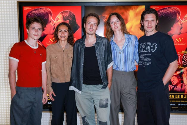 Microstar Photocall - Paris Fellix Lefebvre, Raika Hazanavicius, Leopold Kraus, Maddie Kulicka and Abraham Wapler attend the photocall for the premiere of Microstar held at the Wepler in Paris, France on July 6, 2026. Photo by David Boyer ABACAPRESS.COM Paris France  Copyright: xBoyerxDavid ABACAx