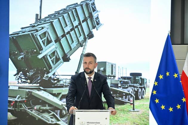 RECORD DATE NOT STATED !!!! NO RUSSIA !!!! 06.07.2026 KONFERENCJA PRASOWA MINISTRA OBRONY NARODOWEJ I WICEPREMIERA --- Press conference by the Polish Minister of National Defence and the Polish Deputy Prime Minister regarding support for Ukraine WLADYSLAW KOSINIAK KAMYSZ W SPRAWIE WSPARCIA UKRAINY SPRZET WOJSKOWY WOJSKO DONACJE DONACJA DLA UKRAINY FOT DAMIAN BURZYKOWSKI NEWSPIX.PL NEWSPIX.PL --- newspix.pl 