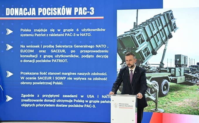 RECORD DATE NOT STATED !!!! NO RUSSIA !!!! 06.07.2026 KONFERENCJA PRASOWA MINISTRA OBRONY NARODOWEJ I WICEPREMIERA --- Press conference by the Polish Minister of National Defence and the Polish Deputy Prime Minister regarding support for Ukraine WLADYSLAW KOSINIAK KAMYSZ W SPRAWIE WSPARCIA UKRAINY SPRZET WOJSKOWY WOJSKO DONACJE DONACJA DLA UKRAINY FOT DAMIAN BURZYKOWSKI NEWSPIX.PL NEWSPIX.PL --- newspix.pl 