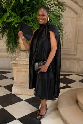 PFW - Christian Dior Photocall Pretty Yende attending the Christian Dior Haute Couture Fall Winter 2026 2027 show as part of Paris Fashion Week in Paris, France on July 06, 2025. Photo by Laurent Zabulon ABACAPRESS.COM  Copyright: xZabulonxLaurent ABACAx
