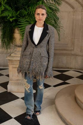 PFW - Christian Dior Photocall Mala Emde attending the Christian Dior Haute Couture Fall Winter 2026 2027 show as part of Paris Fashion Week in Paris, France on July 06, 2025. Photo by Laurent Zabulon ABACAPRESS.COM Paris  Copyright: xZabulonxLaurent ABACAx