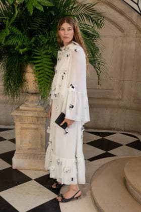 PFW - Christian Dior Photocall Veronika Heilbrunner attending the Christian Dior Haute Couture Fall Winter 2026 2027 show as part of Paris Fashion Week in Paris, France on July 06, 2025. Photo by Laurent Zabulon ABACAPRESS.COM  Copyright: xZabulonxLaurent ABACAx