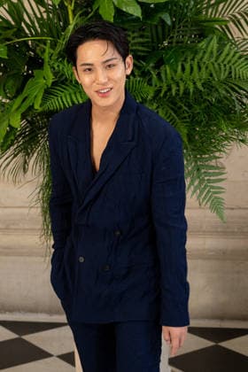 PFW - Christian Dior Photocall Kim Min-Gyu attending the Christian Dior Haute Couture Fall Winter 2026 2027 show as part of Paris Fashion Week in Paris, France on July 06, 2025. Photo by Laurent Zabulon ABACAPRESS.COM  Copyright: xZabulonxLaurent ABACAx