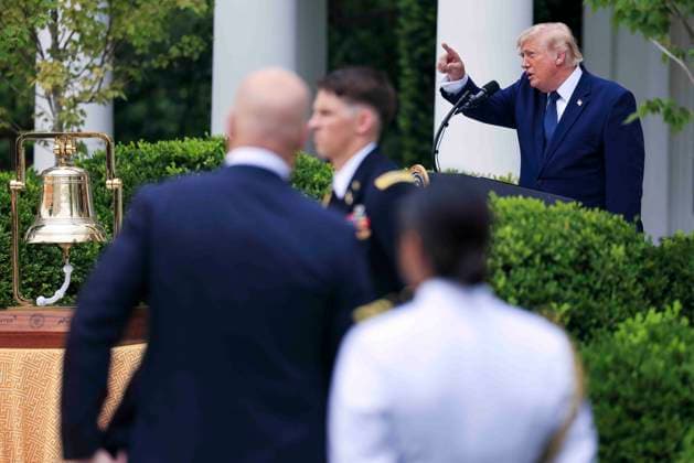 July 6, 2026, Washington, District Of Columbia, USA: US President Donald J. Trump delivers remarks on Trump Accounts at a Rose Garden Club luncheon at the White House in Washington, DC, USA, 06 July 2026. Trump Accounts grant eligible US children born between 2026 and 2028 000.00 to fund Ã¢â‚¬oestarterÃ¢â‚¬Â IRAs Washington USA - ZUMAs152 20260706_faa_s152_092 Copyright: xShawnxThewx-xPoolxviaxCNPx
