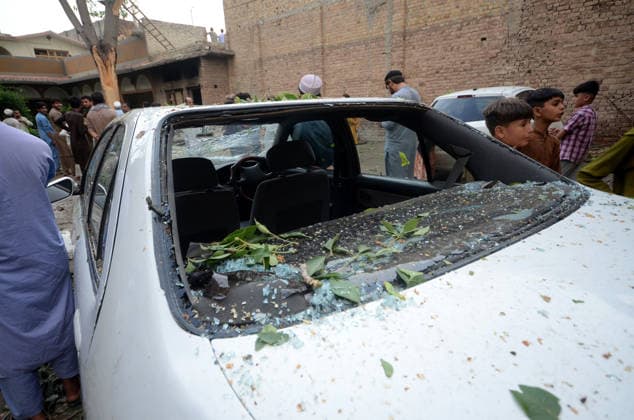 July 6, 2026, Peshawar, Peshawar, Pakistan: Severe Storm and Heavy Rain Lash Peshawar, Leaving Widespread Damage and Multiple Injuries..Peshawar, Pakistan, July, 06: Torrential rain and a powerful windstorm caused widespread destruction across Peshawar, uprooting trees, damaging homes, and flooding major roads. In one incident, the collapse of a house roof left four women and several children seriously injured. Streets in several areas were submerged, resembling ponds and disrupting daily life as rescue and emergency teams responded to the affected locations. Peshawar Pakistan - ZUMAa217 20260706_znp_a217_024 Copyright: xHussainxAlix