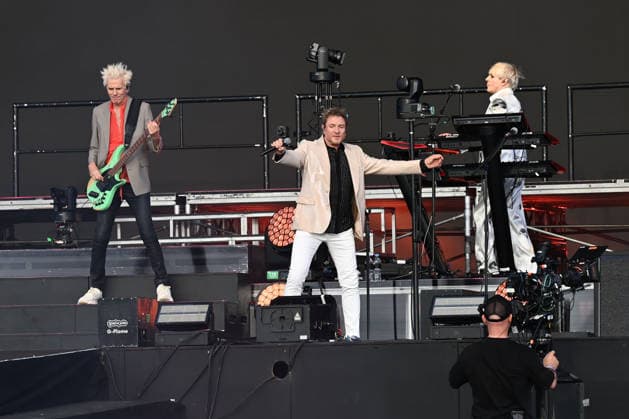 Duran Duran performing at British Summertime in London LONDON, ENGLAND - JULY 05: John Taylor, Simon Le Bon and Nick Rhodes of ˜Duran Duran™ performing at British Summertime, Hyde Park on July 05, 2026 in London, England. CAP MAR MAR Great Britain UK Copyright: xMartinxHarris CapitalxPicturesx