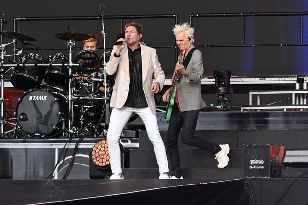 Duran Duran performing at British Summertime in London LONDON, ENGLAND - JULY 05: Simon Le Bon and John Taylor of ˜Duran Duran™ performing at British Summertime, Hyde Park on July 05, 2026 in London, England. CAP MAR MAR Great Britain UK Copyright: xMartinxHarris CapitalxPicturesx