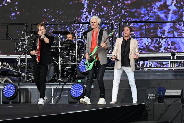 Duran Duran performing at British Summertime in London LONDON, ENGLAND - JULY 05: Roger Taylor, John Taylor and Simon Le Bon of ˜Duran Duran™ performing at British Summertime, Hyde Park on July 05, 2026 in London, England. CAP MAR MAR Great Britain UK Copyright: xMartinxHarris CapitalxPicturesx
