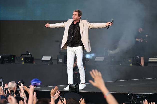 Duran Duran performing at British Summertime in London LONDON, ENGLAND - JULY 05: Simon Le Bon of ˜Duran Duran™ performing at British Summertime, Hyde Park on July 05, 2026 in London, England. CAP MAR MAR Great Britain UK Copyright: xMartinxHarris CapitalxPicturesx