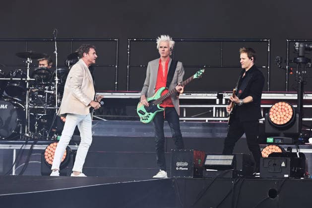 Duran Duran performing at British Summertime in London LONDON, ENGLAND - JULY 05: Simon Le Bon and John Taylor of ˜Duran Duran™ performing at British Summertime, Hyde Park on July 05, 2026 in London, England. CAP MAR MAR Great Britain UK Copyright: xMartinxHarris CapitalxPicturesx
