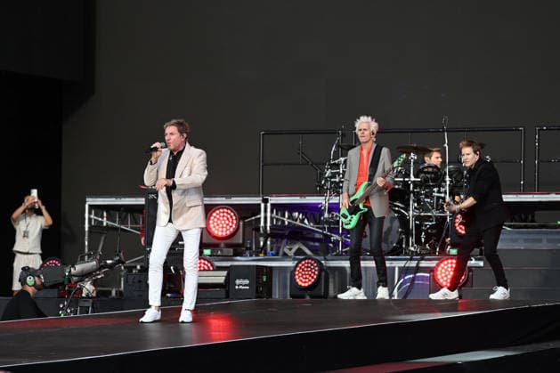 Duran Duran performing at British Summertime in London LONDON, ENGLAND - JULY 05: Simon Le Bon and John Taylor of ˜Duran Duran™ performing at British Summertime, Hyde Park on July 05, 2026 in London, England. CAP MAR MAR Great Britain UK Copyright: xMartinxHarris CapitalxPicturesx