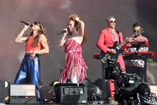 Scissor Sisters performing at British Summertime in London LONDON, ENGLAND - JULY 05: Melanie C and Del Marquis of ™Scissor Sisters™ performing at British Summertime, Hyde Park on July 05, 2026 in London, England. CAP MAR MAR Great Britain UK Copyright: xMartinxHarris CapitalxPicturesx
