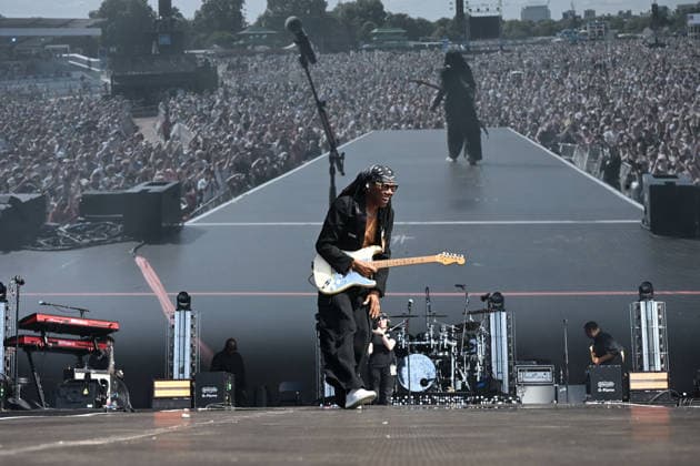 Nile Rodgers and CHIC performing at British Summertime in London LONDON, ENGLAND - JULY 05: Nile Rodgers performing at British Summertime, Hyde Park on July 05, 2026 in London, England. CAP MAR MAR Great Britain UK Copyright: xMartinxHarris CapitalxPicturesx