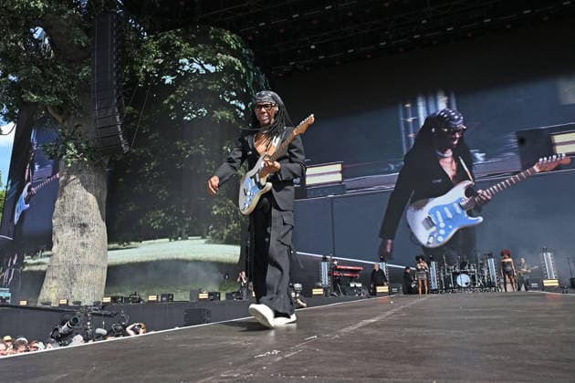 Nile Rodgers and CHIC performing at British Summertime in London LONDON, ENGLAND - JULY 05: Nile Rodgers performing at British Summertime, Hyde Park on July 05, 2026 in London, England. CAP MAR MAR Great Britain UK Copyright: xMartinxHarris CapitalxPicturesx