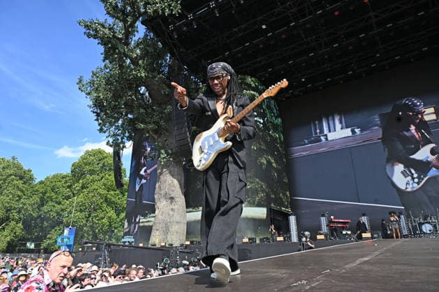 Nile Rodgers and CHIC performing at British Summertime in London LONDON, ENGLAND - JULY 05: Nile Rodgers performing at British Summertime, Hyde Park on July 05, 2026 in London, England. CAP MAR MAR Great Britain UK Copyright: xMartinxHarris CapitalxPicturesx