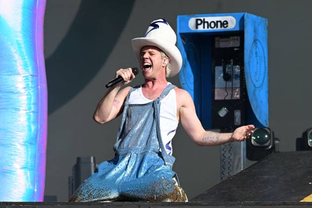 Scissor Sisters performing at British Summertime in London LONDON, ENGLAND - JULY 05: Jake Shears of ™Scissor Sisters™ performing at British Summertime, Hyde Park on July 05, 2026 in London, England. CAP MAR MAR Great Britain UK Copyright: xMartinxHarris CapitalxPicturesx