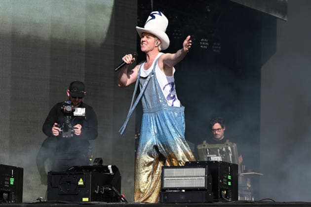 Scissor Sisters performing at British Summertime in London LONDON, ENGLAND - JULY 05: Jake Shears of ™Scissor Sisters™ performing at British Summertime, Hyde Park on July 05, 2026 in London, England. CAP MAR MAR Great Britain UK Copyright: xMartinxHarris CapitalxPicturesx