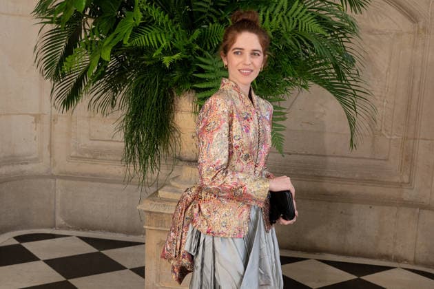 PFW - Christian Dior Photocall Valentina Romani attending the Christian Dior Haute Couture Fall Winter 2026 2027 show as part of Paris Fashion Week in Paris, France on July 06, 2025. Photo by Laurent Zabulon ABACAPRESS.COM Paris  Copyright: xZabulonxLaurent ABACAx