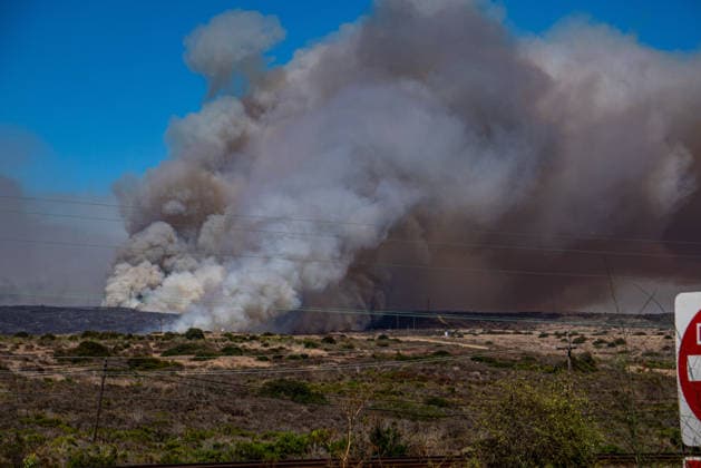 July 6, 2026, Camp Pendleton, California, USA: MASS 3 Evacuations were given for AREA 32 of Camp Pendleton on Monday, July, 6, 2026, just outside of Oceanside, California. The Pipeline Fire is at 150 acres with multiple resources attacking the line. Camp Pendleton USA - ZUMAg219 20260706_znp_g219_007 Copyright: xJakexLeexGreenx