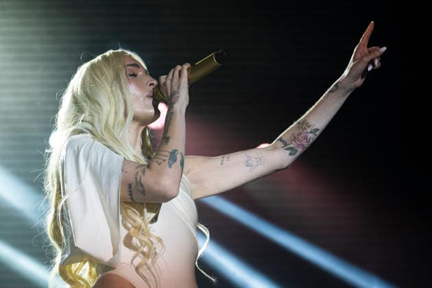 July 6, 2026, Madrid, Spain: Venezuelan-American singer Andrea Elena Mangiamarchi, known as Elena Rose performs during the concert at the La Riviera in Madrid. Madrid Spain - ZUMAs197 20260706_aaa_s197_058 Copyright: xAtilanoxGarciax