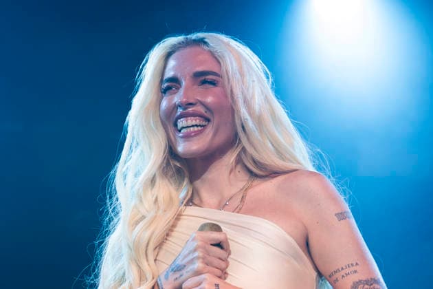 July 6, 2026, Madrid, Spain: Venezuelan-American singer Andrea Elena Mangiamarchi, known as Elena Rose performs during the concert at the La Riviera in Madrid. Madrid Spain - ZUMAs197 20260706_aaa_s197_070 Copyright: xAtilanoxGarciax