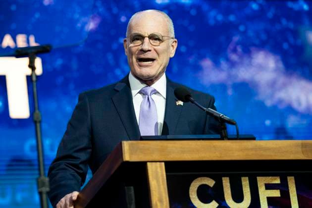 July 6, 2026, National Harbor, Maryland, USA: Dr. YECHIEL LEITER, Ambassador of Israel to the United States, speaking at the 2026 Christians United for Israel (CUFI) Washington Summit at the Gaylord National Resort & Convention Center in National Harbor, Maryland. National Harbor USA - ZUMAb161 20260706_aap_b161_003 Copyright: xMichaelxBrochsteinx