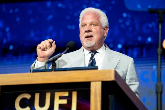 July 6, 2026, National Harbor, Maryland, USA: GLENN BECK, Torch Founder and Host of Ã¢â‚¬oeThe GLENN BECK ProgramÃ¢â‚¬Â, speaking at the 2026 Christians United for Israel (CUFI) Washington Summit at the Gaylord National Resort & Convention Center in National Harbor, Maryland. National Harbor USA - ZUMAb161 20260706_aap_b161_011 Copyright: xMichaelxBrochsteinx