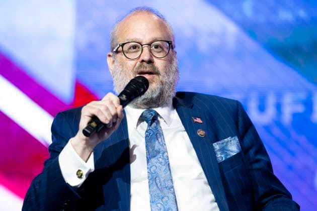 July 6, 2026, National Harbor, Maryland, USA: Ambassador Rabbi YEHUDA KAPLOUN, U.S. Special Envoy to Monitor and Combat Antisemitism, speaking at the 2026 Christians United for Israel (CUFI) Washington Summit at the Gaylord National Resort & Convention Center in National Harbor, Maryland. National Harbor USA  - ZUMAb161 20260706_aap_b161_021 Copyright: xMichaelxBrochsteinx
