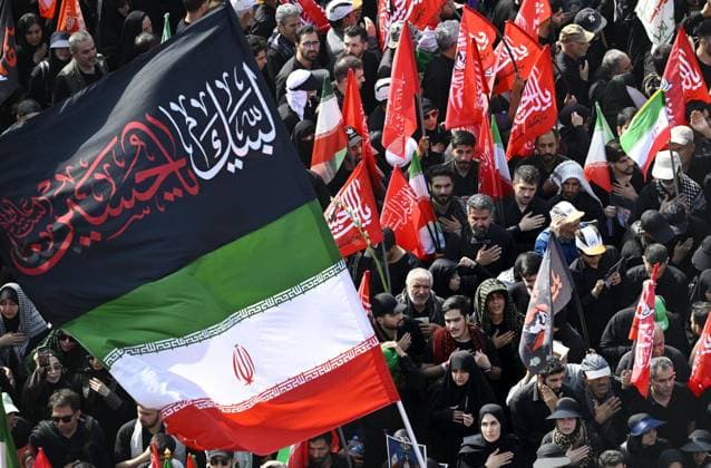 Funeral for Iran s ex-leader Khamenei Funeral ceremonies are held for late Iranian Supreme Leader Ayatollah Ali Khamenei in Tehran, Iran, on July 6, 2026, following his death in Israeli and U.S. airstrikes in February.  A14AA0005621910P