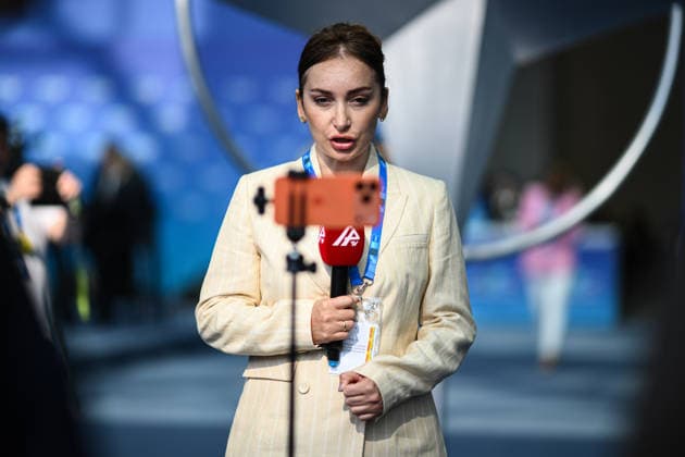 NATO Heads of State and Government Summit in Ankara ANKARA, TURKIYE - JULY 07: Domestic and international media members gather during the 36th NATO Heads of State and Government Summit in Ankara, Turkiye, on July 07, 2026. Turkiye is hosting the two-day summit, which brings together the heads of state and government of NATO s 32 member countries, along with thousands of diplomats, journalists and invited guests. Akin Çeliktas Anadolu Ankara Turkey. Editorial use only. Please get in touch for any other usage.  Copyright: x2026xAnadoluxAkÄ±nxÃ‡eliktaÅüx