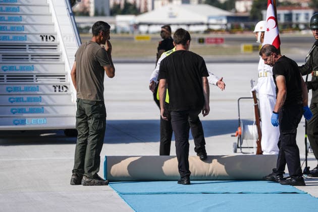 NATO Heads of State and Government Summit in Ankara ANKARA, TURKIYE - JULY 07: Personnel make final preparations for the arrival of heads of state and government at Ankara Airport during the 36th NATO Heads of State and Government Summit in Ankara, Turkiye, on July 07, 2026. Turkiye hosts the two-day summit, bringing together the heads of state and government of NATO s 32 member countries, along with thousands of diplomats, journalists and invited guests. Osmancan Gurdogan Anadolu Ankara Turkey. Editorial use only. Please get in touch for any other usage.  Copyright: x2026xAnadoluxOsmancanxGurdoganx