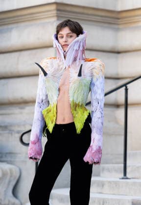 Paris Fashion Week: Arrival at the July 6 Fashion Shows Celebrities arriving at the Schiaparelli show during Paris Fashion Week 457971 2026 07 06 France Corrin, Emma  Copyright: xIvankaxVoisinx xStarfacex STAR_457971_008