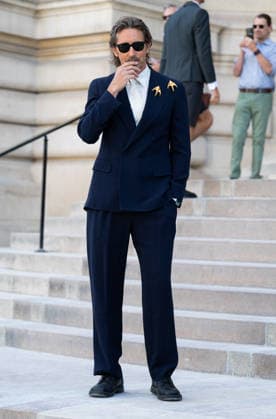 Paris Fashion Week: Arrival at the July 6 Fashion Shows Celebrities arriving at the Schiaparelli show during Paris Fashion Week 457971 2026 07 06 France Pace, Lee  Copyright: xIvankaxVoisinx xStarfacex STAR_457971_018