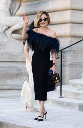 Paris Fashion Week: Arrival at the July 6 Fashion Shows Celebrities arriving at the Schiaparelli show during Paris Fashion Week 457971 2026 07 06 France Yeoh, Michelle  Copyright: xIvankaxVoisinx xStarfacex STAR_457971_020