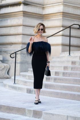 Paris Fashion Week: Arrival at the July 6 Fashion Shows Celebrities arriving at the Schiaparelli show during Paris Fashion Week 457971 2026 07 06 France Yeoh, Michelle  Copyright: xIvankaxVoisinx xStarfacex STAR_457971_023