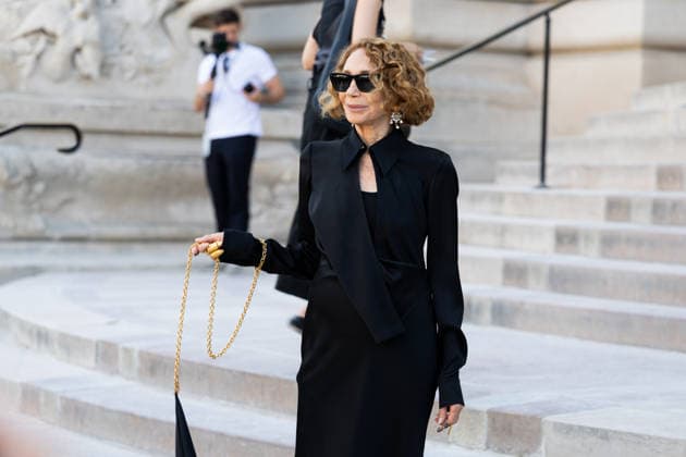 Paris Fashion Week: Arrival at the July 6 Fashion Shows Celebrities arriving at the Schiaparelli show during Paris Fashion Week 457971 2026 07 06 France Berenson, Marisa  Copyright: xIvankaxVoisinx xStarfacex STAR_457971_025