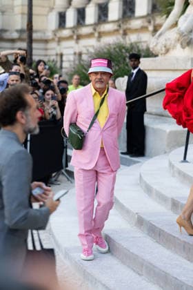 Paris Fashion Week: Arrival at the July 6 Fashion Shows Celebrities arriving at the Schiaparelli show during Paris Fashion Week 457971 2026 07 06 France Louboutin, Christian  Copyright: xIvankaxVoisinx xStarfacex STAR_457971_033