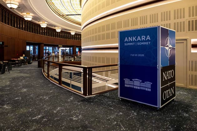 July 7, 2026, Ankara, Antwerp, Turkey: Ankara is ready for tomorrowÃ¢â‚¬â ¢s NATO summit, 8 July 2026..The summit, attended by all heads of government, will take place at the Presidential Palace in Ankara, Turkey..They are pulling out all the stops. Large parts of the city and several major transport routes have been closed to traffic. Ankara Turkey  - ZUMAr234 20260707_zip_r234_010 Copyright: xBobxReijndersx